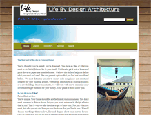 Tablet Screenshot of lifexdesignarchitecture.com